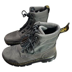 Dr. Martens Mens Sz 7 Women Sz 8  Combs Tech Jungle Boots Gray Cordura Air Wair